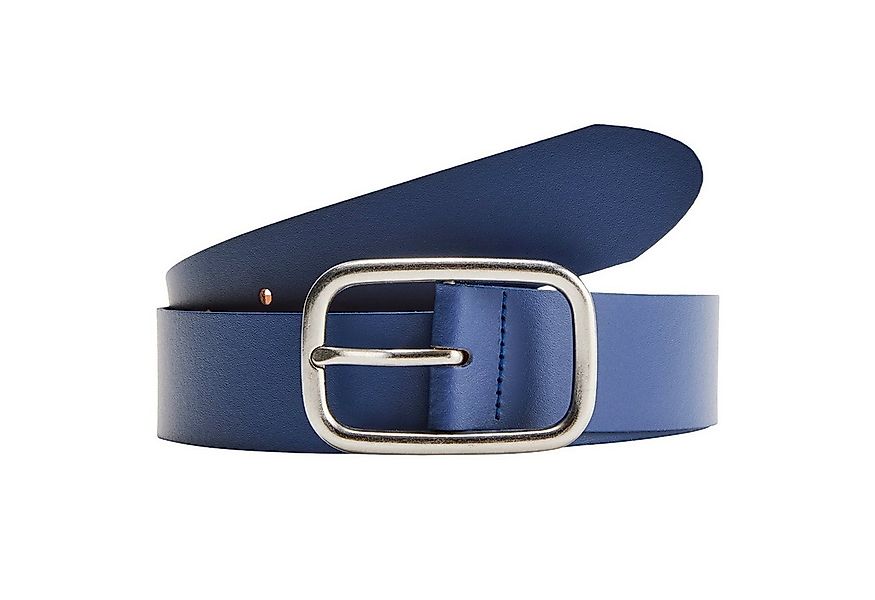 s.Oliver Ledergürtel Damen Taillengürtel Gürtel Belt Ledergürtel Blau 21346 günstig online kaufen