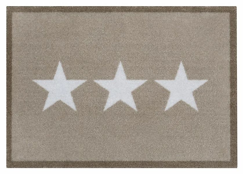 HANSE Home Fußmatte »Sterne, Türmatte«, rechteckig, 7 mm Höhe, Schmutzfangm günstig online kaufen