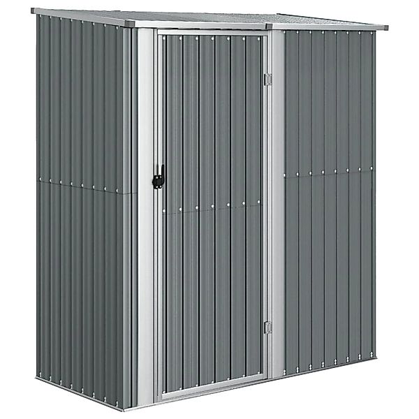 Vidaxl Fahrradschuppen Grau 180,5x97x209,5 Cm Verzinkter Stahl günstig online kaufen