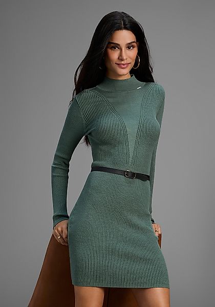 Bruno Banani Strickkleid in Rippstrick - günstig online kaufen