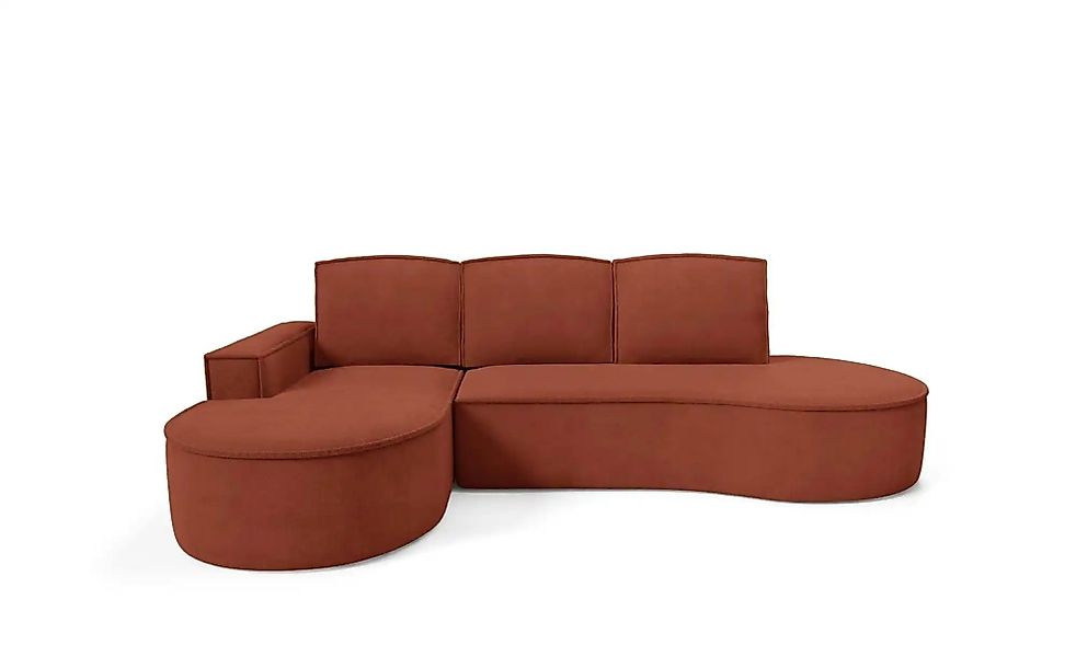 Ecksofa  Flow ¦ rot ¦ Maße (cm): B: 277 H: 88 Polstermöbel > Sofas > Ecksof günstig online kaufen