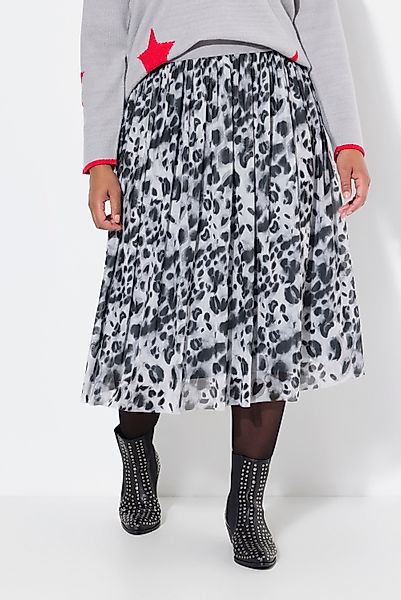 Angel of Style Plisseerock Meshrock gerade günstig online kaufen
