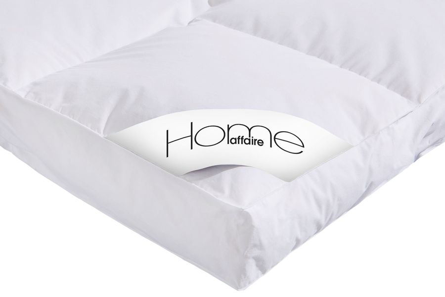 Home affaire Daunenbettdecke + Kopfkissen "Köniz, Bettdecke 135x200&155x220 günstig online kaufen