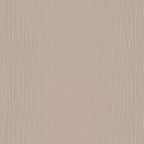 Bricoflor Einfarbige Tapete in Beige Geschwungene Linien Vliestapete in Tau günstig online kaufen
