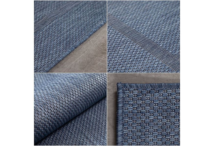 Carpettex Outdoorteppich Unicolor - Einfarbig, Rund, Höhe: 5 mm, Teppich We günstig online kaufen