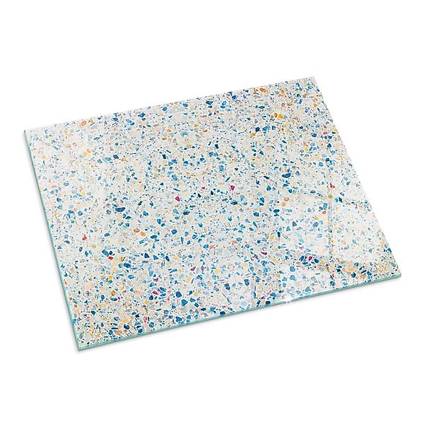 Tulup Glasplatte für Kamin Abstraktes Texturmuster Kaminofen Glas Bodenplat günstig online kaufen