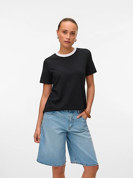 Vero Moda Kurzarmshirt "VMPAULINA SS T-SHIRT GA JRS NOOS" günstig online kaufen