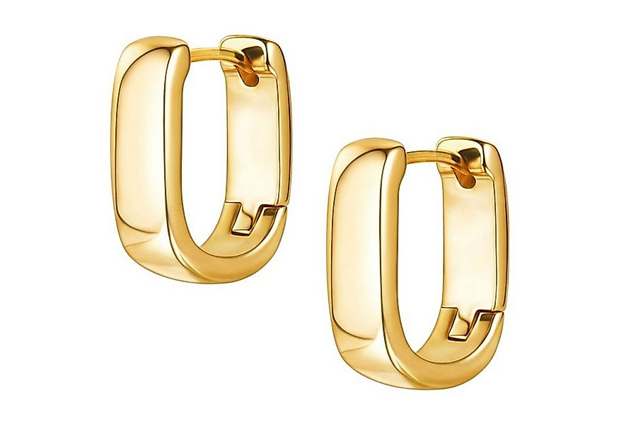 KARMA Paar Creolen Gold Ohrringe 1,5 cm Damenohrringe Ohrschmuck (Damencreo günstig online kaufen