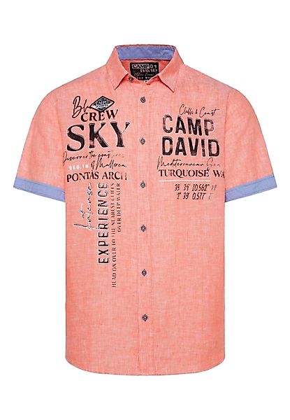 CAMP DAVID Kurzarmhemd Hemd Kurzarmhemd (1-tlg) günstig online kaufen