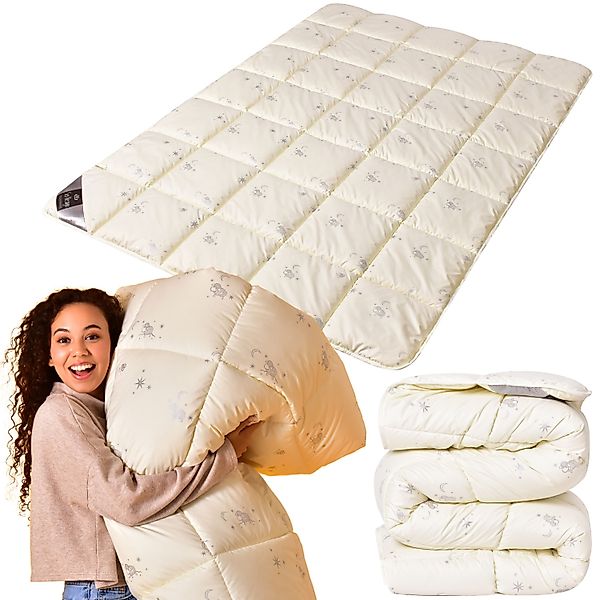 SEI Design Naturfaserbettdecke Wool Comfort 135x200 günstig online kaufen