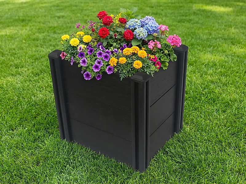KONIFERA Hochbeet "Kunststoff, verschiedene Größen" Holzoptik günstig online kaufen
