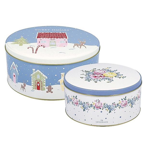 Greengate Aufbewahrungsbox Laura Homes Aufbewahrungsbox dusty günstig online kaufen