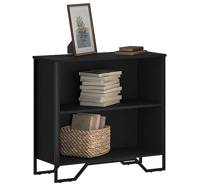vidaXL Bücherregal, Bücherregal Schwarz 80x31x74,5 cm Holzwerkstoff günstig online kaufen