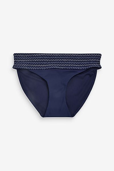 Next Bikini-Hose Gesmokte Bikinihose mit hohem günstig online kaufen