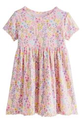 Next Jerseykleid Kurzärmeliges Jersey-Sommerkleid (1-tlg) günstig online kaufen