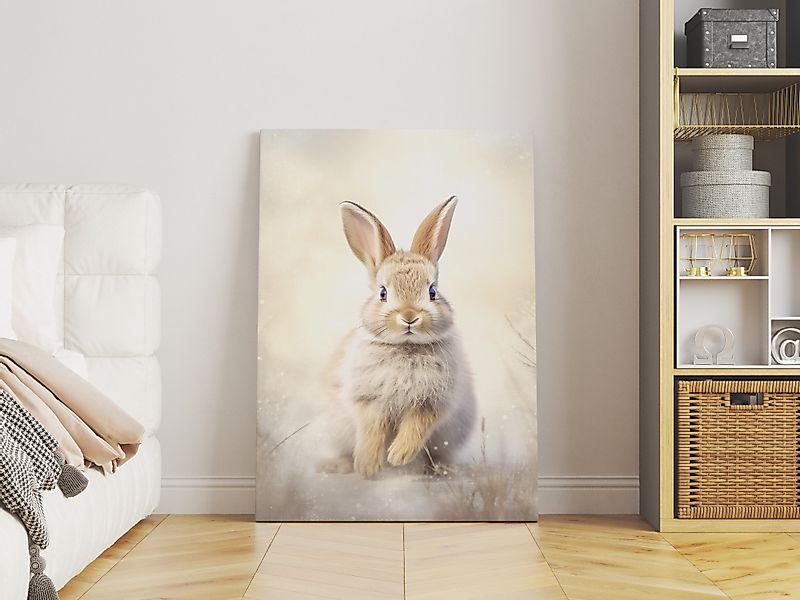 raxxa Leinwandbild "Baby Hase", Fotodruck günstig online kaufen