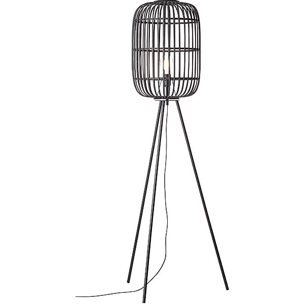 Brilliant Dreibein-Stehlampe Woodrow Schwarz günstig online kaufen