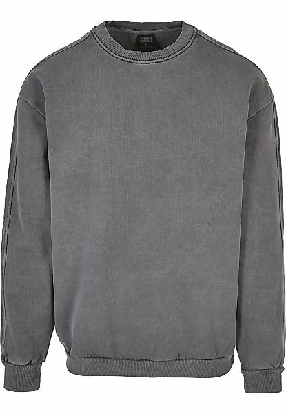 URBAN CLASSICS Sweater "Urban Classics Herren Heavy Terry Garment Dye Crew" günstig online kaufen