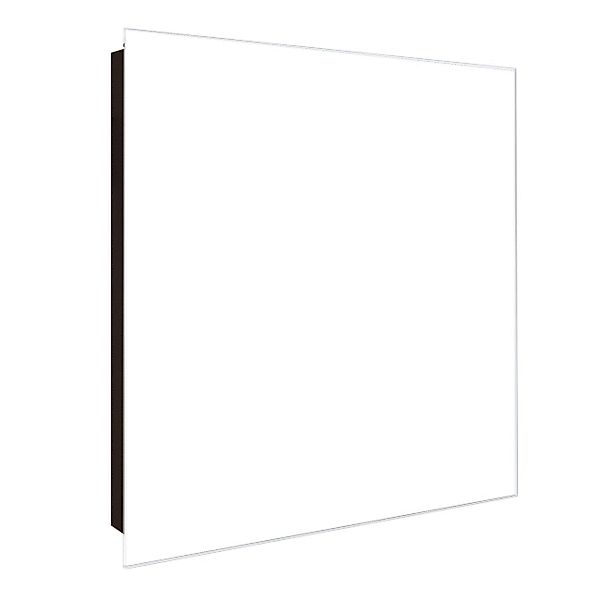 banjado Schlüsselkasten Glas weiß (Stahl Gehäuse, günstig online kaufen