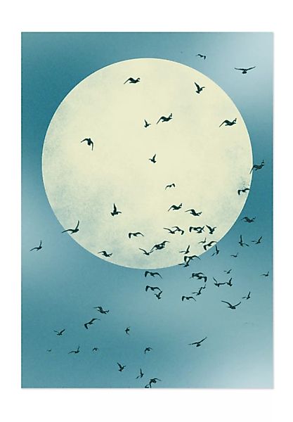Poster Nature Moon Matt günstig online kaufen