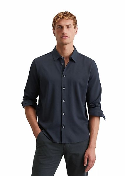 Marc OPolo Blusenshirt "aus weicher Bio-Baumwolle" günstig online kaufen