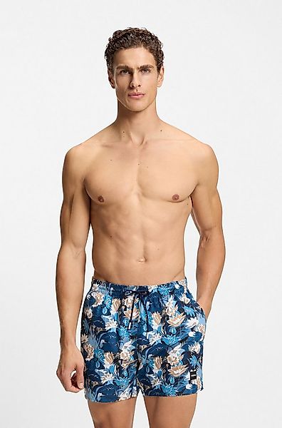BOSS Badeshorts Piranha mit buntem Alloverdruck günstig online kaufen