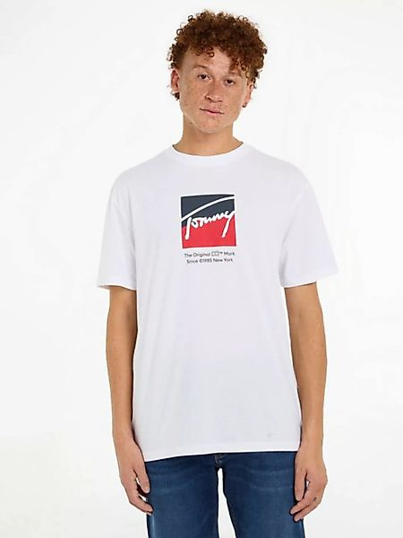 Tommy Jeans T-Shirt TJM REG RWB DNA TEE mit Logoprint günstig online kaufen