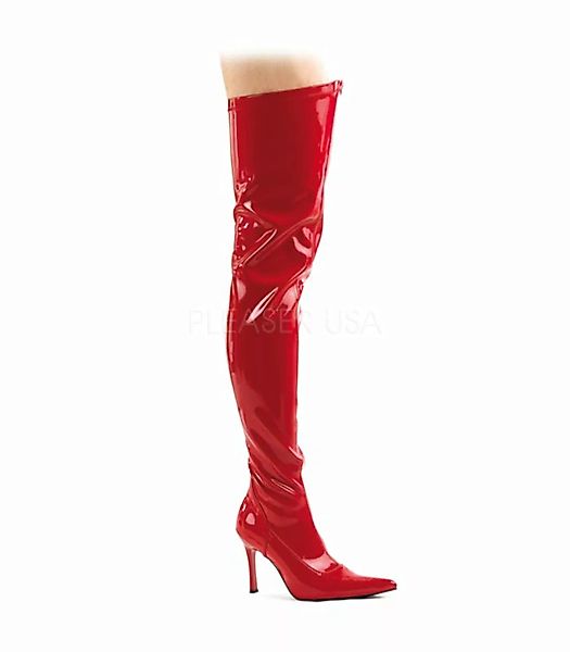 Overknee Stiefel LUST-3000 - Lack Rot (Schuhgröße: EUR 42) günstig online kaufen