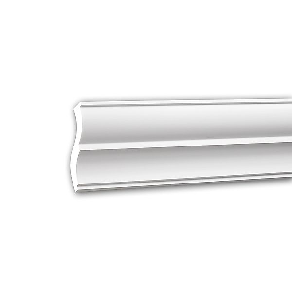 PROFHOME 150275 Eckleiste aus Polyurethan Deckenleiste Stuckleiste 2 m 200 günstig online kaufen