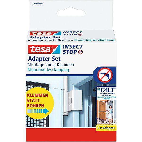 tesa Insektenschutz-Tür "Insect Stop Falt Adapter für Fliegengitter - Adapt günstig online kaufen
