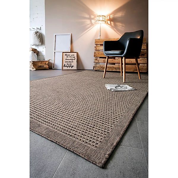 home24 andiamo Outdoor-Teppich Sonora Braun Rechteckig 160x230 cm (BxT) Pol günstig online kaufen