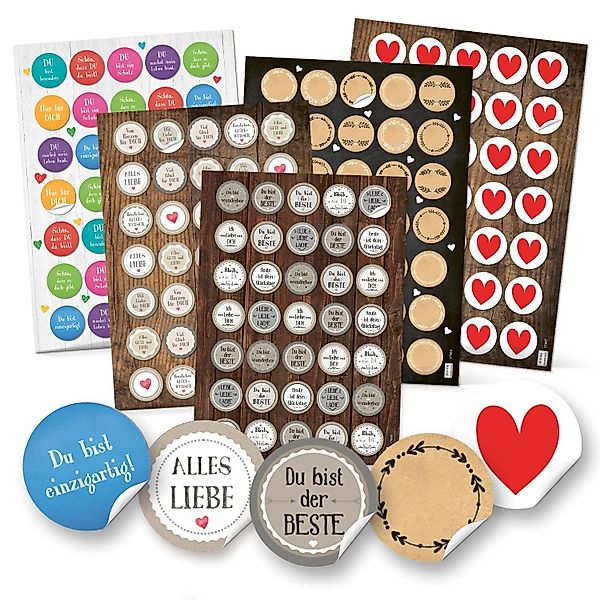 Logbuch-Verlag Dekofigur 5 x 35 Aufkleber günstig online kaufen