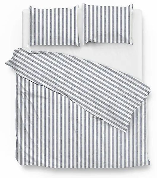 ZO HOME Bettwäsche »Banda-di-Lino« 3 Stk. tlg. Bettwäsche aus 100% Baumwoll günstig online kaufen