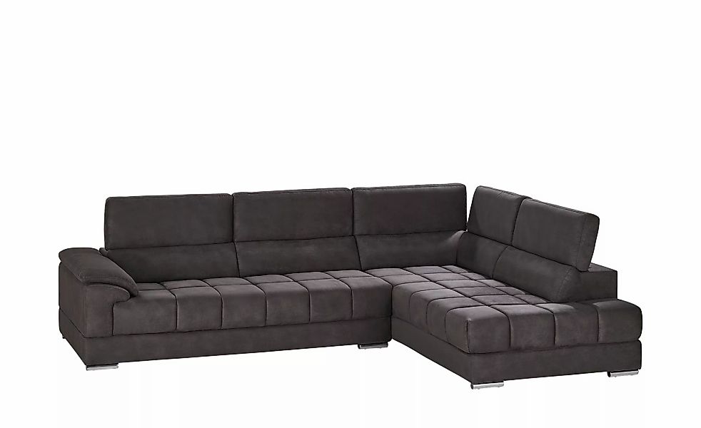 uno Ecksofa Mikrofaser Isabeli ¦ grau ¦ Maße (cm): B: 299 H: 72 T: 211.0 Po günstig online kaufen