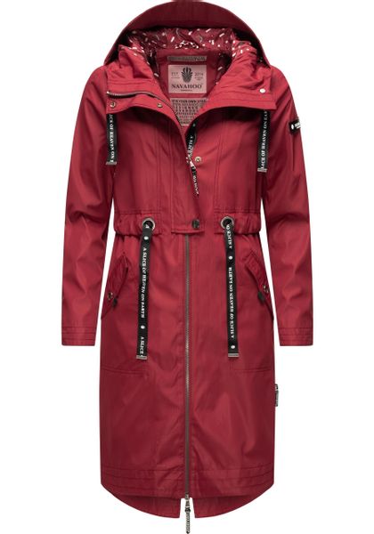 Navahoo Funktionsparka "Josinaa" mit Kapuze stylische Übergangs Outdoorjack günstig online kaufen