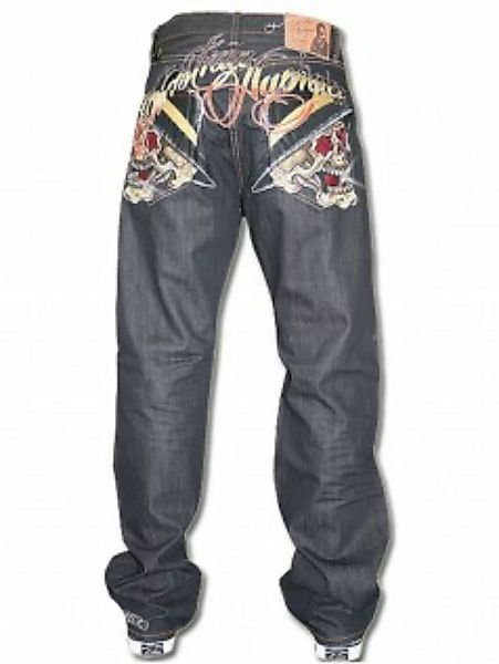 Christian Audigier Herren Strass Jeans American Gangster günstig online kaufen