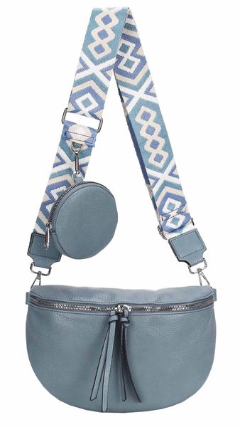 ITALYSHOP24 Bauchtasche Damen Gürteltasche Umhängetasche CrossBody günstig online kaufen