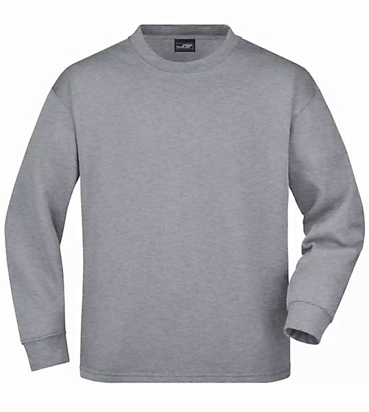 James & Nicholson Sweatshirt Klassisches Sweatshirt mit Rundhalsausschnitt günstig online kaufen