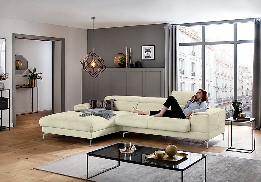 W.SCHILLIG Ecksofa »piedroo, Designsofa mit tollem Sitzkomfort, bequem und günstig online kaufen