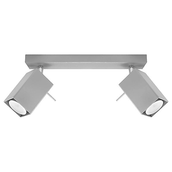 SOLLUX lighting Deckenleuchte »MERIDA«, 2 flammig, Leuchtmittel GU10   ohne günstig online kaufen