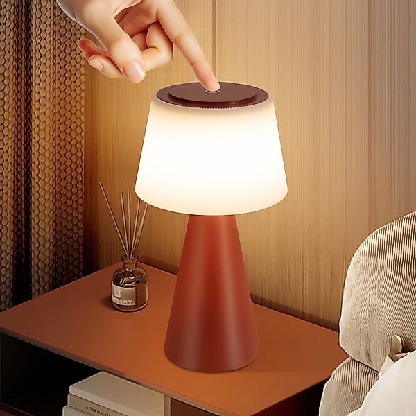 ZMH LED Tischleuchte Kabellos 3600mhA Dimmbar günstig online kaufen