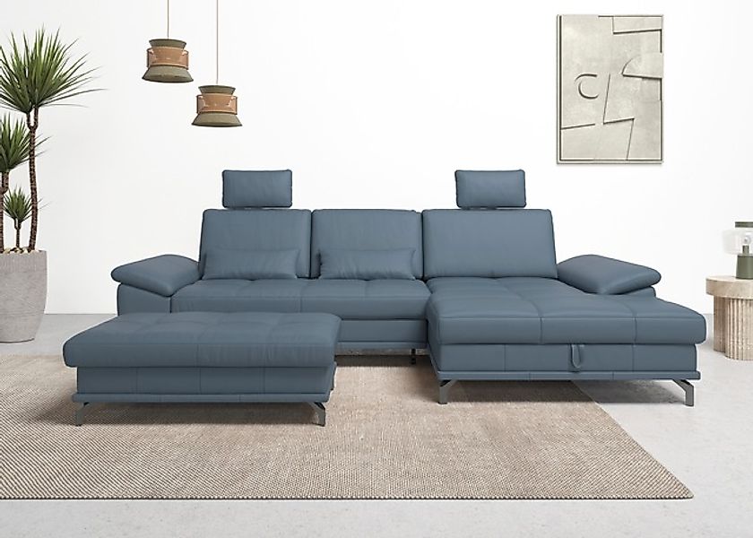 OTTO home Ecksofa »Costello L-Form, B: 301 cm mit Sitztiefen-, Armteilverst günstig online kaufen