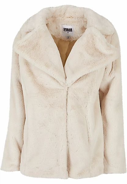 URBAN CLASSICS Winterjacke "Urban Classics Damen Ladies Sherpa Biker Jacket günstig online kaufen