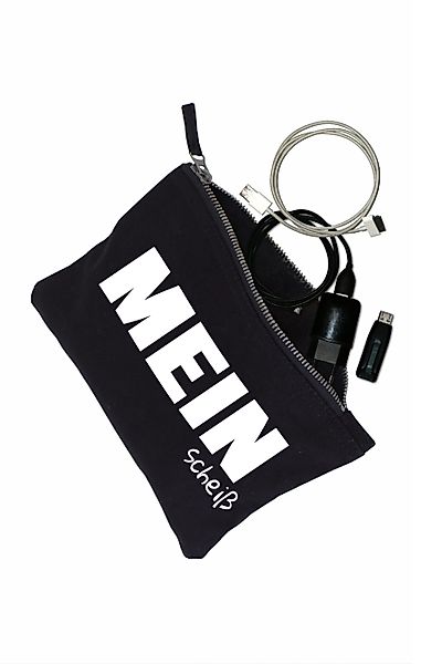 3Elfen Kosmetiktasche Kosmetiktasche Mein Scheiß schwarz günstig online kaufen