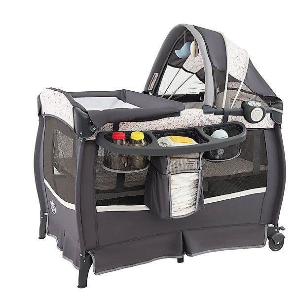 KOMFOTTEU Baby-Reisebett, 4 in 1 Babybett, günstig online kaufen