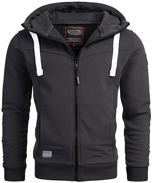 Alessandro Salvarini Kapuzensweatjacke ASMeroiia mit großer Kapuze günstig online kaufen