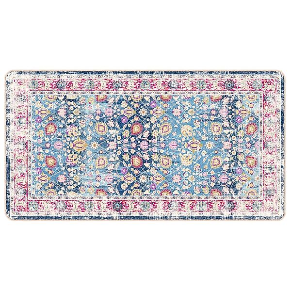 vidaXL Teppich Waschbar Mehrfarbig 80x150 Cm Rutschfest 1928215 günstig online kaufen