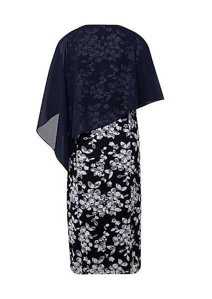GOLDNER Abendkleid Kurzgröße: Kleid aus Spitze mit Chiffonüberwurf günstig online kaufen