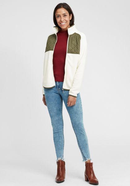 OXMO Kapuzensweatjacke OXMalin Fleece Übergangsjacke mit günstig online kaufen