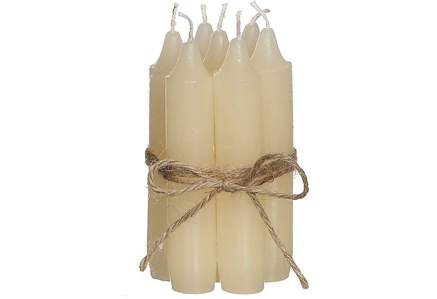 Annastore Spitzkerze 7-tlg. Set Kerzen H 11 cm - Stabkerzen für Flaschen un günstig online kaufen